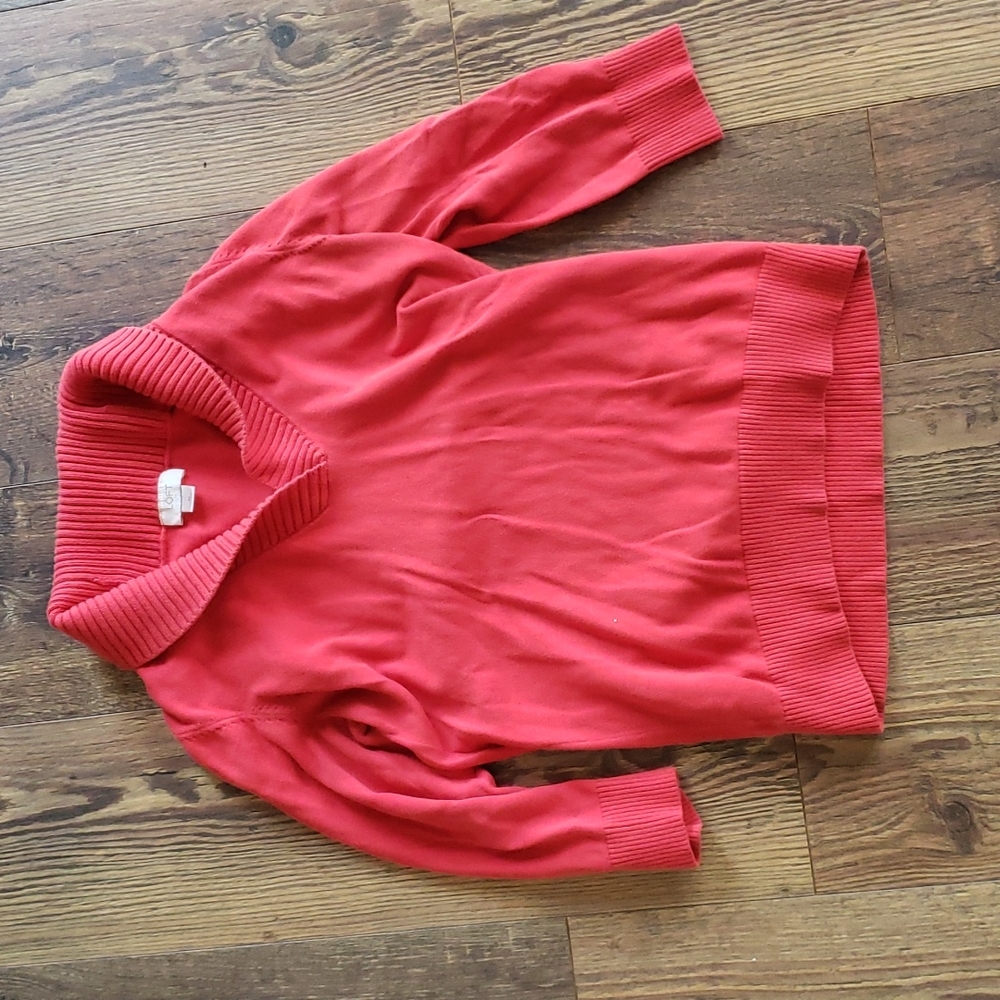 Medium Loft sweater, orange/red color